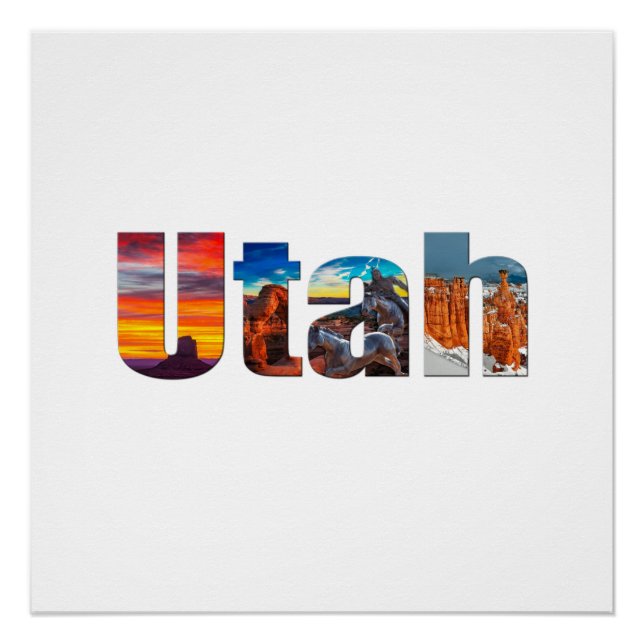 Poster Crowns of Utah (Devant)