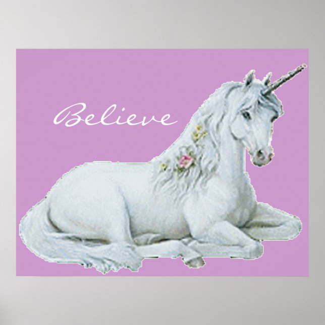Poster Croyez l'affiche Unicorn (Devant)