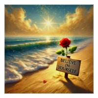 Croyez-vous en vous : Romantique peinture à l'huil