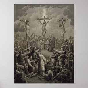 Poster Crucifixion de Christ die Kreuzigung Jesu Christi