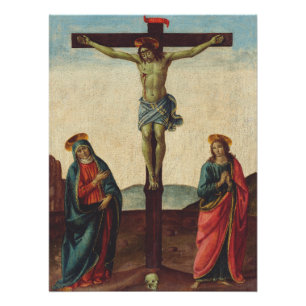 Poster Crucifixion de Jésus par Cosimo Rosselli