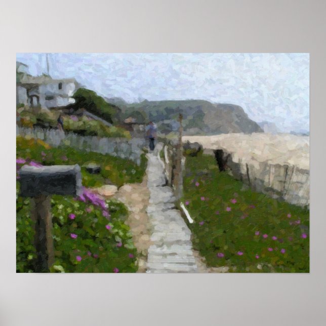 Poster "Crystal Cove Walkway" (Devant)