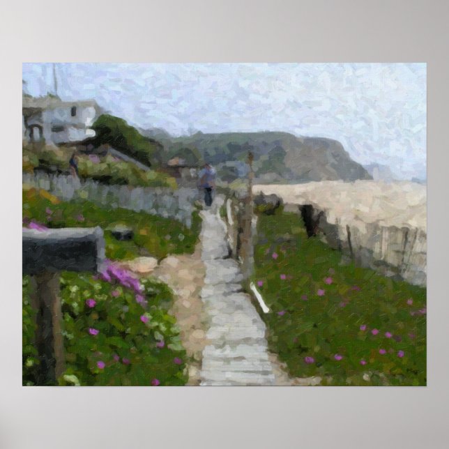 Poster "Crystal Cove Walkway" (Devant)
