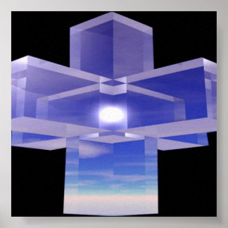 Poster Crystal Cross
