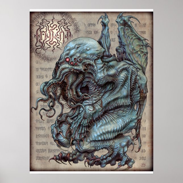 Poster Cthulhu 18x24 (Devant)