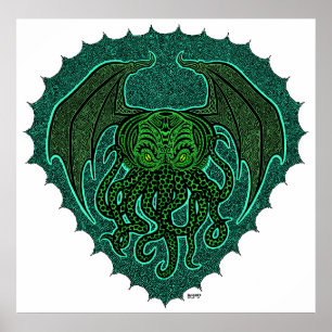 Poster Cthulhu Folie
