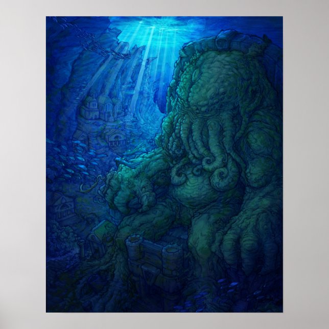 Poster - Cthulhu - Le Sleeper (Devant)