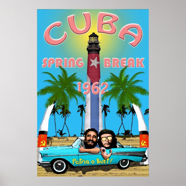 Poster Cuba Spring Break 1962 (Devant)
