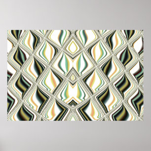 Poster cubes en verre