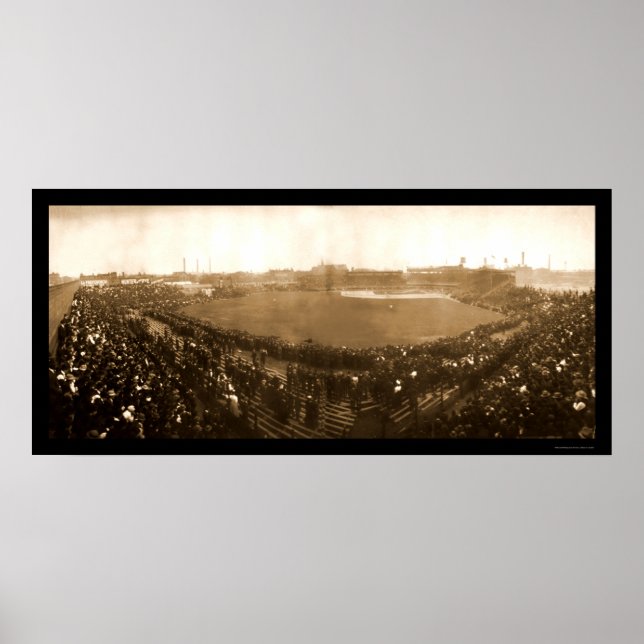 Poster Cubs Sox World Series Photo 1906 (Devant)