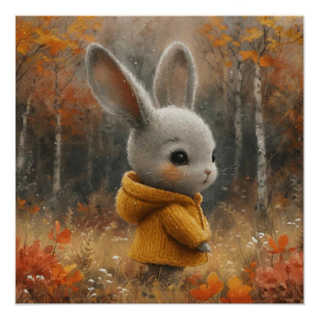 Poster Cuddle Bunny Charm : Un peu de fantaisie Bunny (Devant)