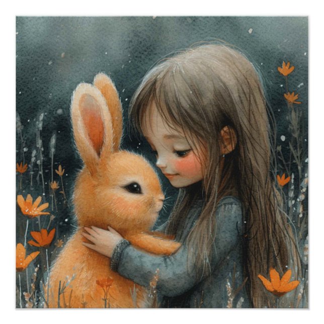 Poster Cuddle Bunny : Un peu de fantaisie Bunny (Devant)