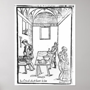 Poster Cuisine médiévale