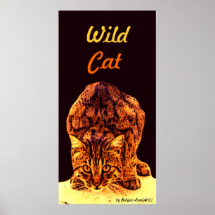 POSTER CUISINE WILD CAT