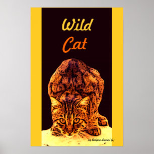 POSTER CUISINE WILD CAT