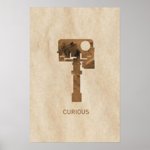 Poster Curieux