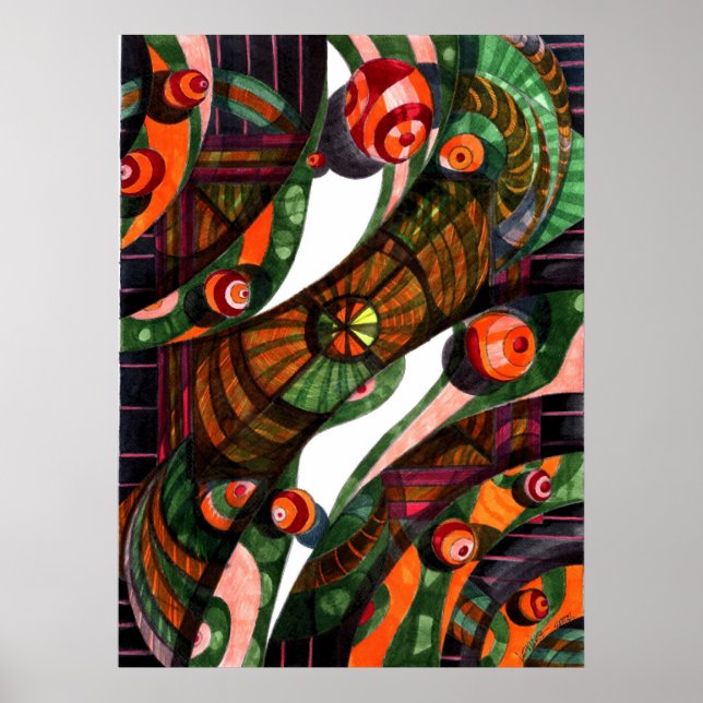 Poster Curiosité passive (Devant)