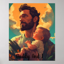 Poster Custom Daddy et I