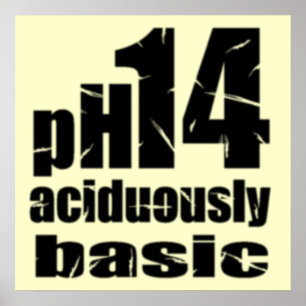 Poster customisé Aciduly Basic