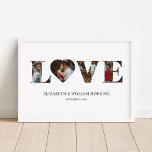 Poster customisé Love Heart 4 Photo<br><div class="desc">Design moderne et élégant imprimé Customisé Love Heart 4 Photo Poster Imprimer qui peut être customisé avec votre texte. Cliquez sur le bouton "Customiser" et utilisez notre outil de conception pour modifier ce modèle. Découvrez le magasin Graphic Art Design pour d'autres produits qui correspondent à ce design !</div>
