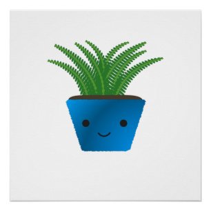 Poster Cute kawaii Fern