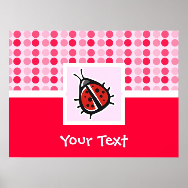 Poster Cute Ladybug (Devant)