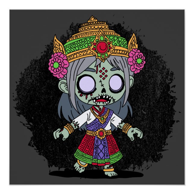 Poster Cute Thai Zombie (Devant)