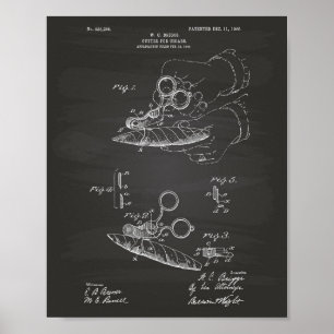 Poster Cutter For Cigars 1906 Patent Art Chalkboard