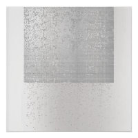 Cyber binaire Minimale Monochromatique Gris Argent