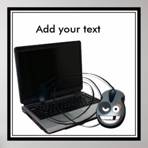 Poster Cyber Lundi - Ajouter Votre Message