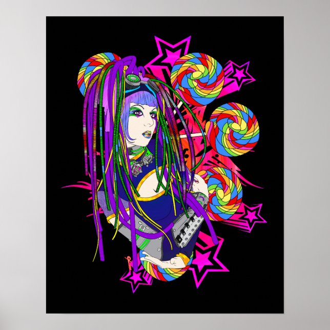 Poster Cyber Pops (Devant)