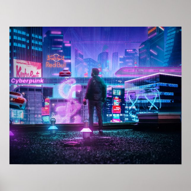 Poster Cyberpunk (Devant)