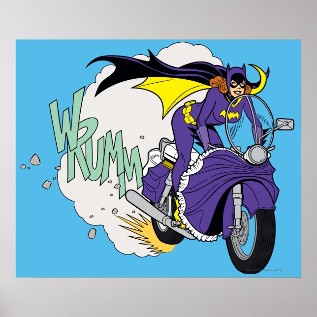 Poster Cycle Batgirl (Devant)