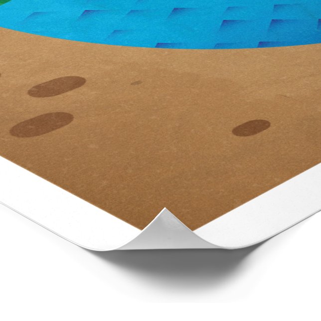 Poster Cycle d'eau (Coin)