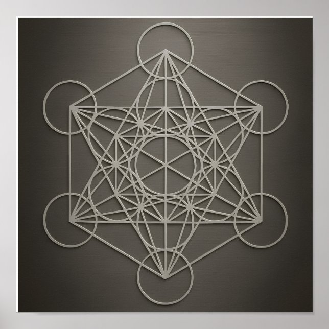 Poster d’eau gris de Metatron (Devant)