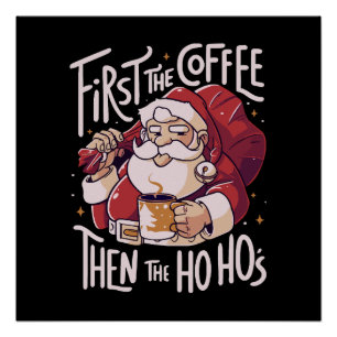 Poster D'abord le café puis le HOHO