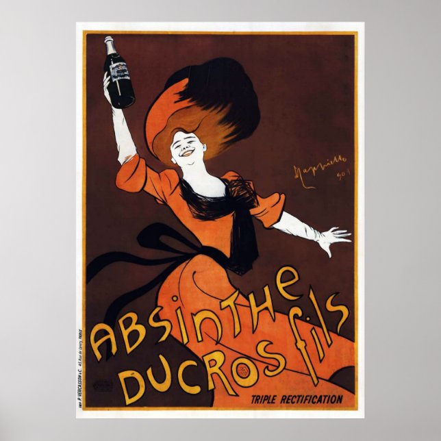 Poster d'Absinthe Ducros (Devant)