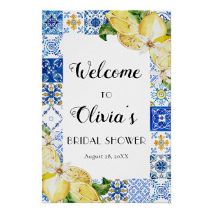 Poster d'accueil de la Fête des mariées méditerran