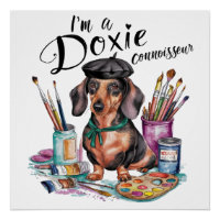 Dachshund Je suis un Doxie Connoisseur