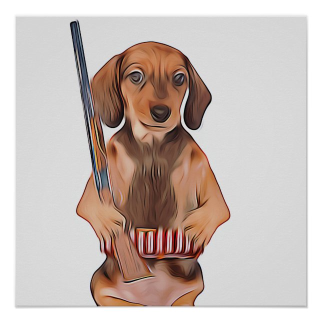 Poster Dachshund Life est meilleur avec Weiner Xmas Poste (Devant)