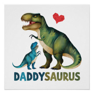 Poster Daddysaurus