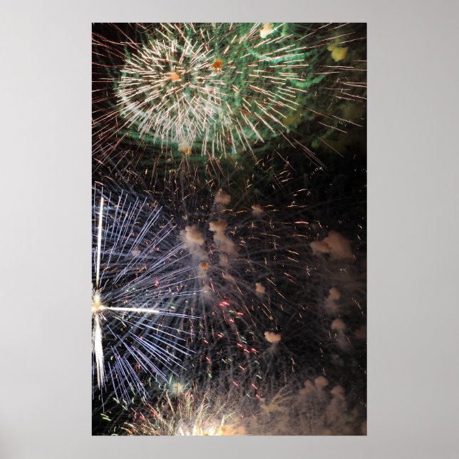 Poster d'affichage Fireworks (Devant)