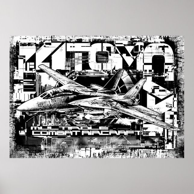 Poster d'affiche de la valeur de Tomcat F-14 (Matt (Devant)