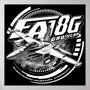 Poster d'affiche EA-18G Growler