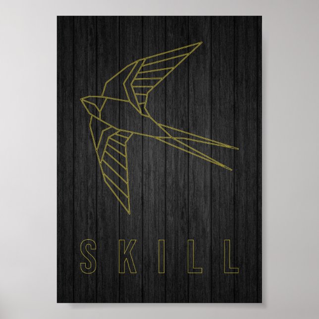 Poster d'affirmation de motivation pour améliorer  (Devant)