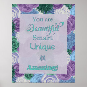 Poster d'Affirmation Quotidienne - Magnifique Smar