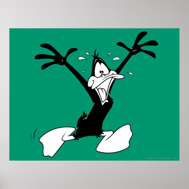 Poster DAFFY DUCK™ Excité (Devant)