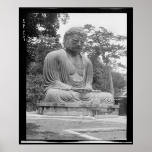 Poster Daibutsu Grand Bouddha de Kamakura