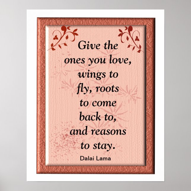 Poster Dalaï Lama (Devant)