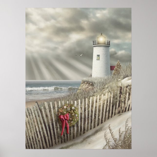 Poster d'Alan Giana "Christmas Shore" (Devant)